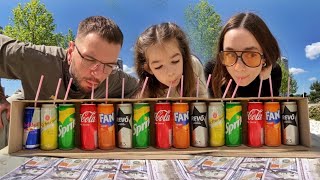 ВГАДАЙ НАПІЙ #challenge REVO, Red Bull, Schweppes, Sprite, Coca-Cola, Fanta