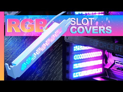 Testing The "halocorex Rgb Slotcovers"