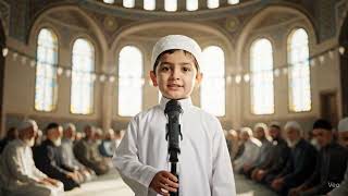Camide İmam Gibi Konuşan Küçük Çocuk Herkesi Gülme Krizine Sokan Cuma Mesajı 😂🕌