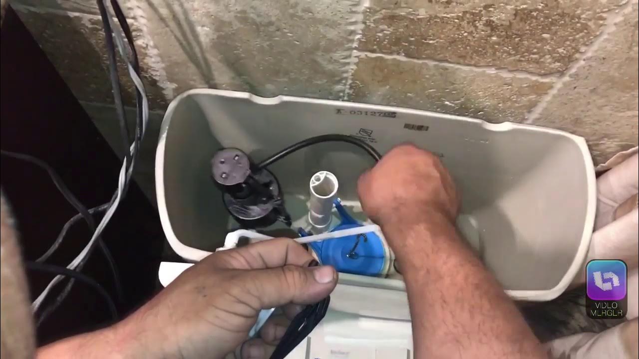 Replacing a Aquasource toilet fill valve YouTube