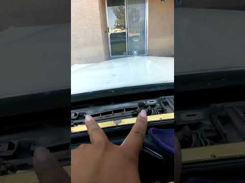 Cadillac Brougham dash removal