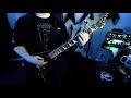 BODOM AFTER MIDNIGHT - Paint The Sky With Blood - Guitar Cover (Alexi Laiho's track + both solos)