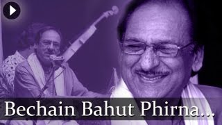Song name: bechain bahut phirna singer: ghulam ali. enjoy this hit
ghazal from the king himself for more ali songs click here
https://www....