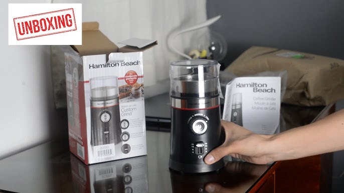 ✓ Hamilton Beach Fresh Grind Electric Coffee Grinder Review 