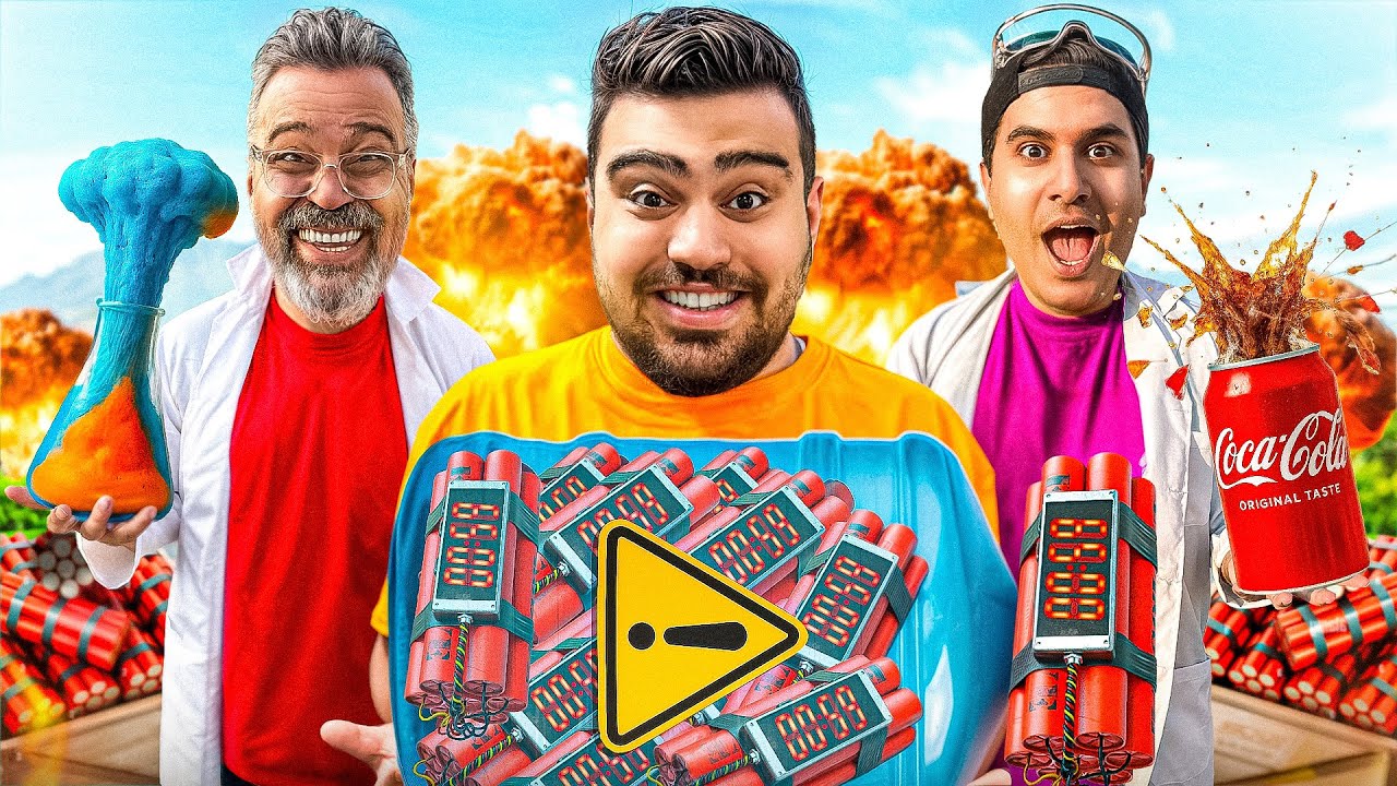 خطرناک ترین آزمایش های دنیا با @Milad1st1 🔥