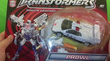 Transformers RID Deluxe Class Prowl (2001) Review