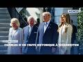 Charles III en visite historique à Washington