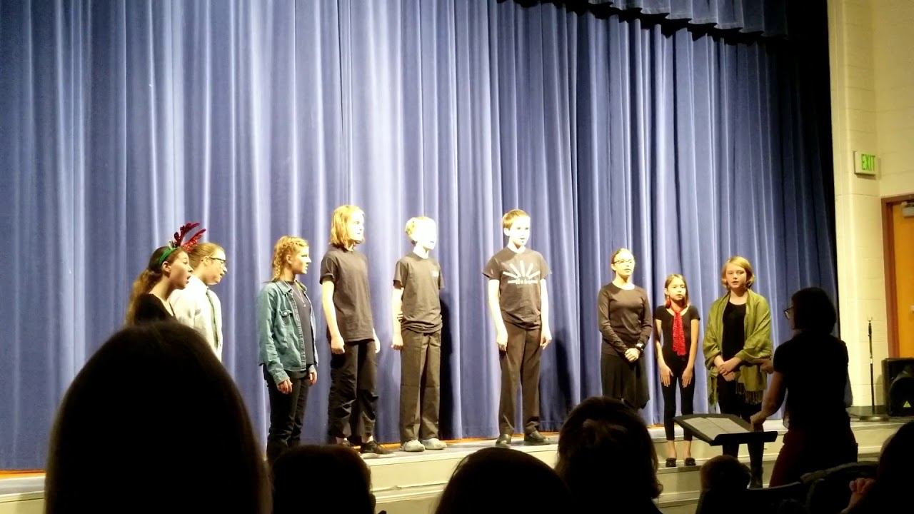 Bell Middle School Harmony Choir "Carol of the Bells" - YouTube