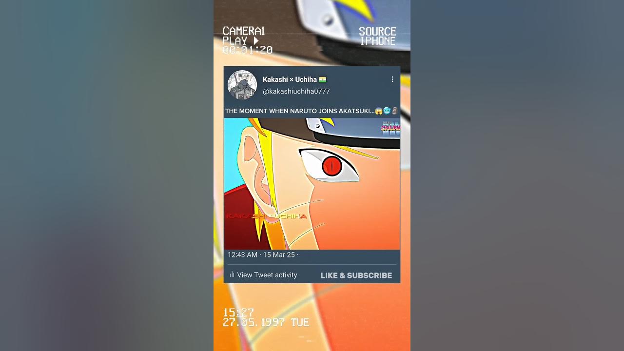 NARUTO JOINS AKATSUKI ๐ NARUTO JOINS AKATSUKI ๐
