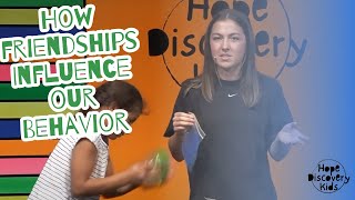 How Friendships Influence our Behaviour | Pasta and Food Colouring | Object Lesson