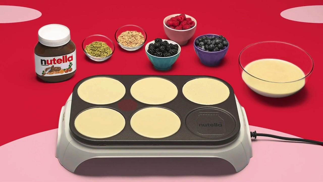 La nuova piastra per pancake Nutella® 