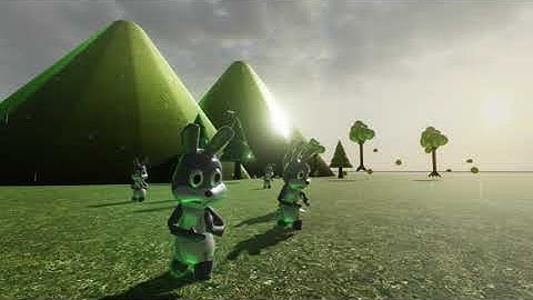 GameGuru Max Dancing Rabbits