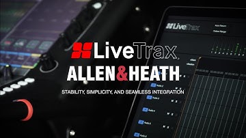 Harrison LiveTrax - Multitrack Recording and Virtual Sound Check Solution for Allen & Heath Mixers