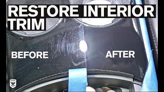 How to Remove Scratches from Interior Trim screenshot 2