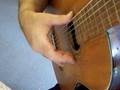 Flamenco guitar lesson - Golpe (taps)