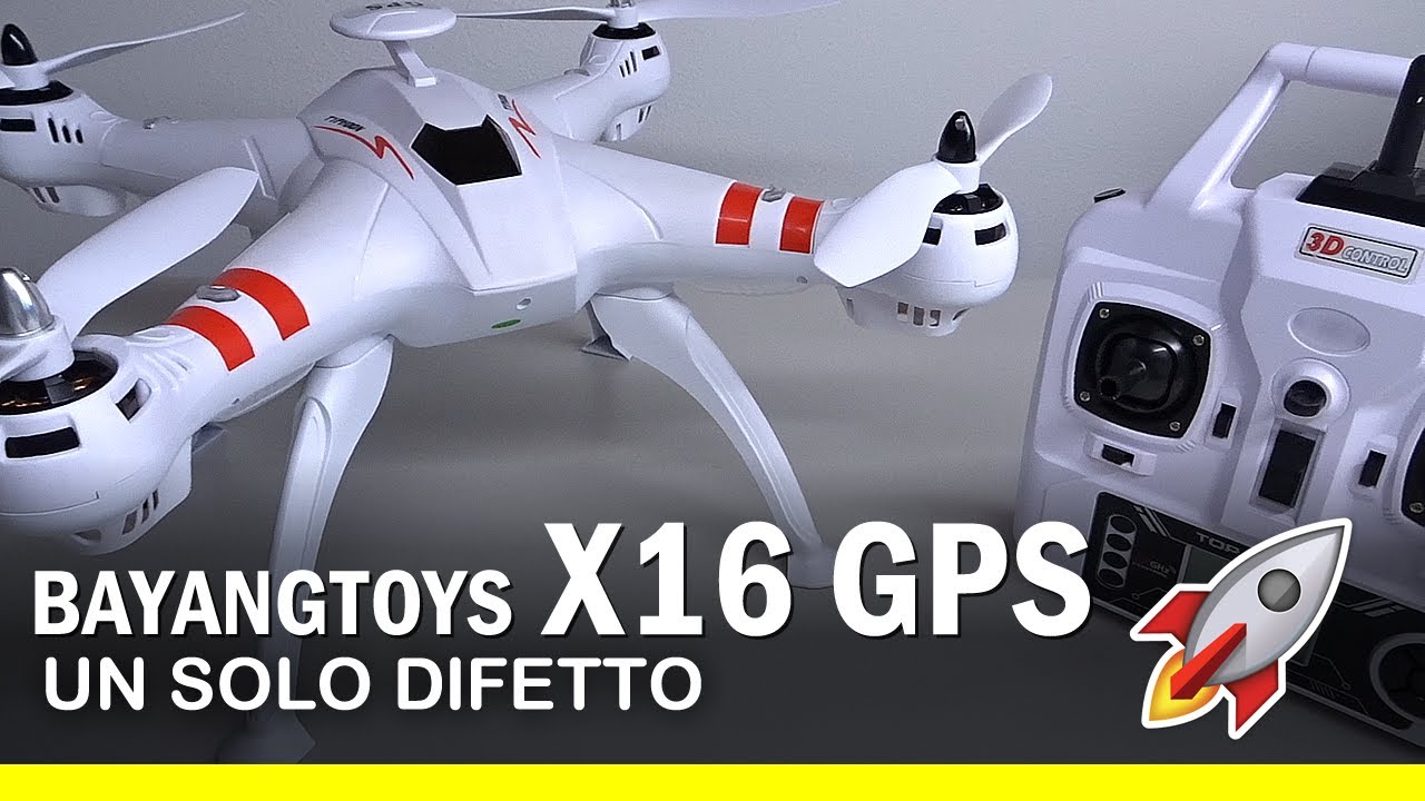 Bayangtoys X16 GPS - Drone perfetto tranne le  - YouTube
