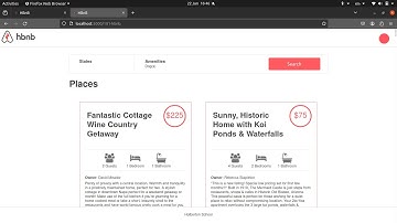 Airbnb clone v4 video
