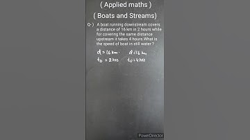 #boatsandstreams || #appliedmathematics || #class12_maths