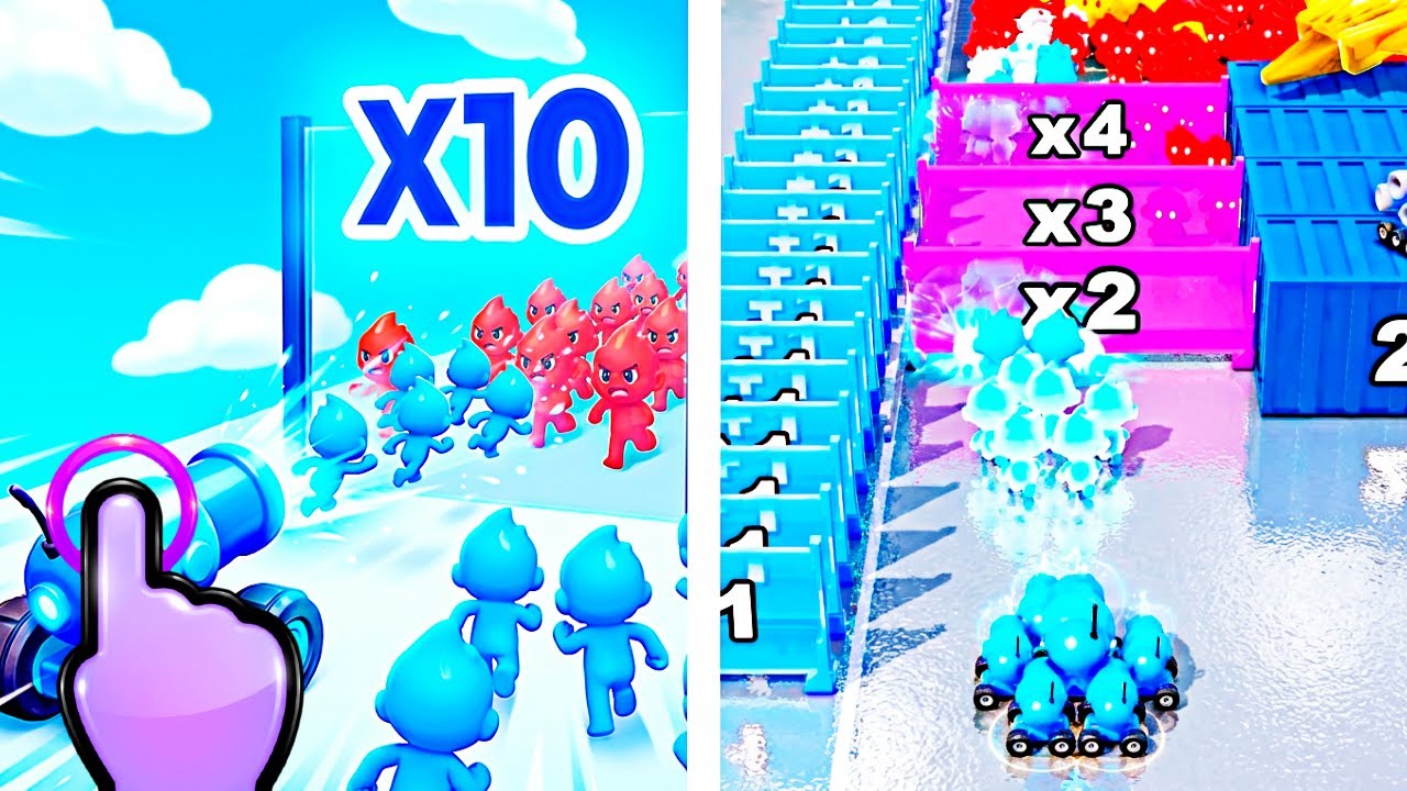 Mob Control - Last War Mob Control Crowd Run - All Levels iOS Android GamePlay #15