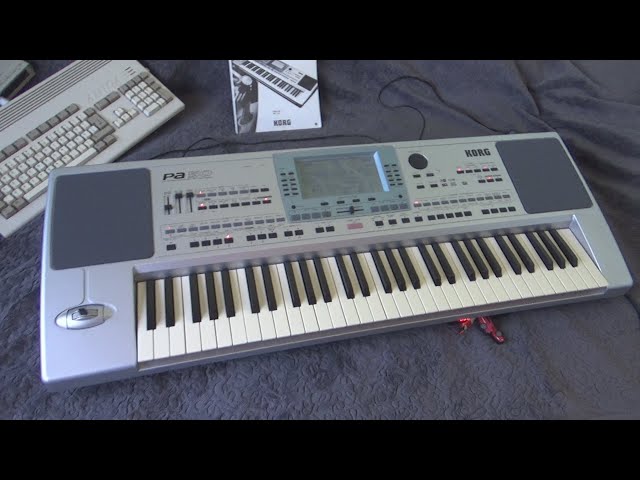Korg Pa 50 Professional Arranger Music Synth (2004) Review - YouTube
