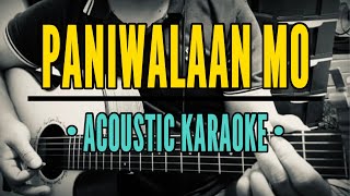 Paniwalaan Mo - Blue Jeans (Acoustic Karaoke)