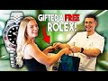 Client gifted a free 15000 rolex gmt master ii pepsi