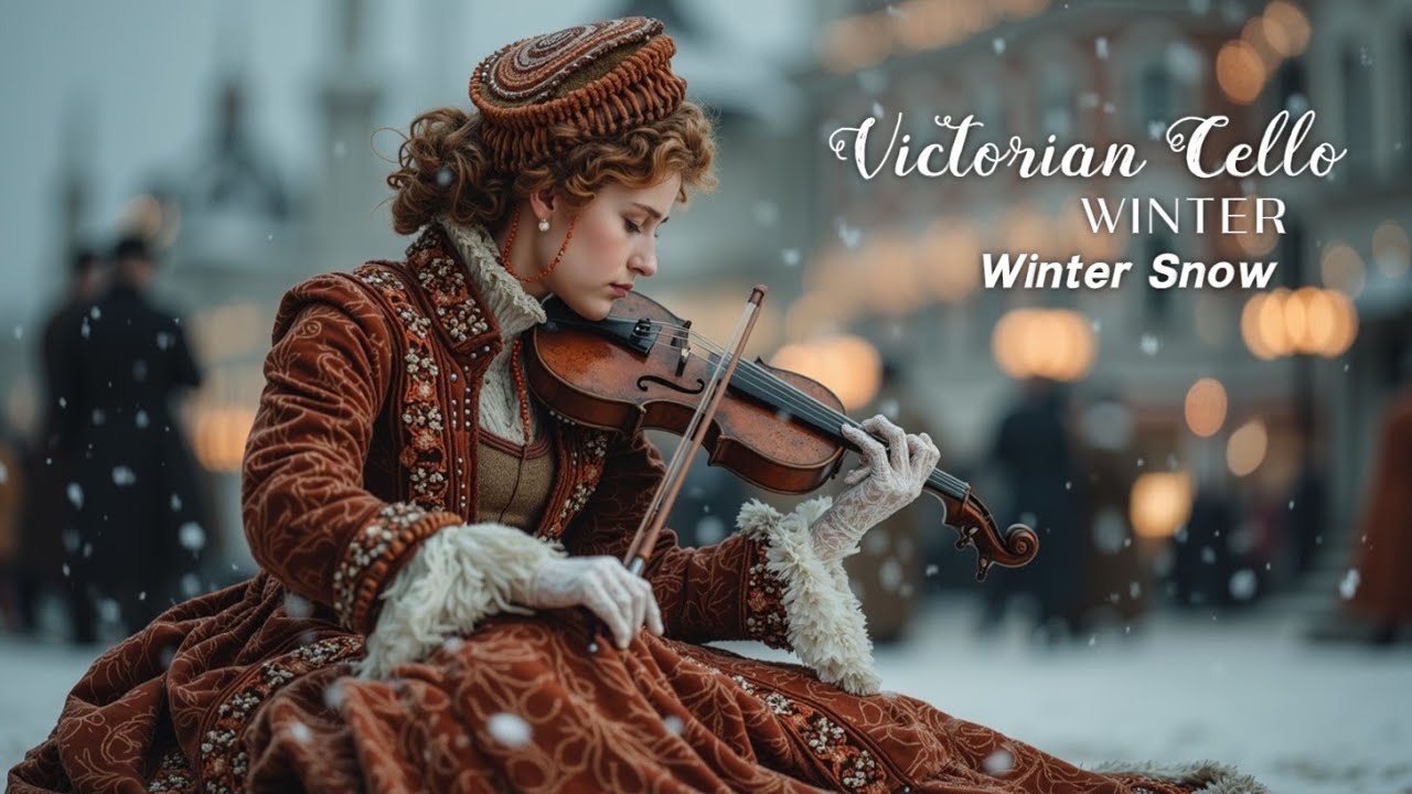 Victorian Cello Music ~ Атмосфера зимнего снега | Расслабляющий эмоциональный инструментал