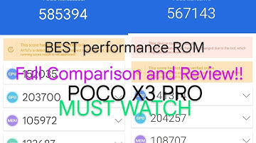 Gladiator OS Vs Derpfest OS | Live Antutu Benchmark Test | Best Performance ROM | POCO X3 PRO