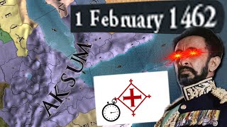 Forming Aksum in 18 YEARS! - EU4 Speedforming
