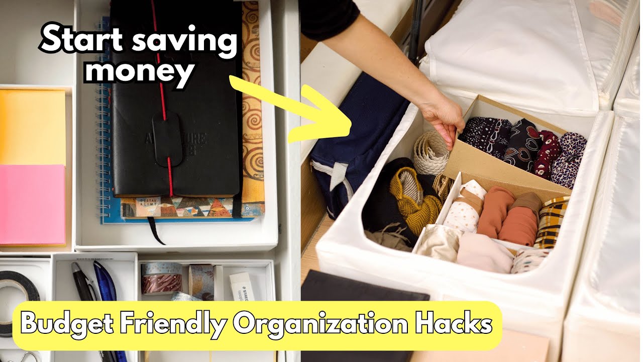 21 Budget-Friendly Organizing Hacks to Get Organized FAST