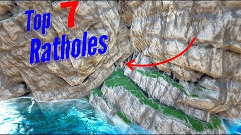 Top 7 Ratholes On Crystal Isles | Ark Survival Evolved Broken Spots