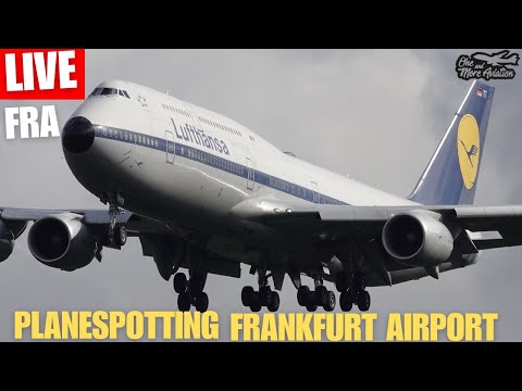 🔴Live Planespotting Frankfurt Airport 💨 Ready for the Weekend 🛫