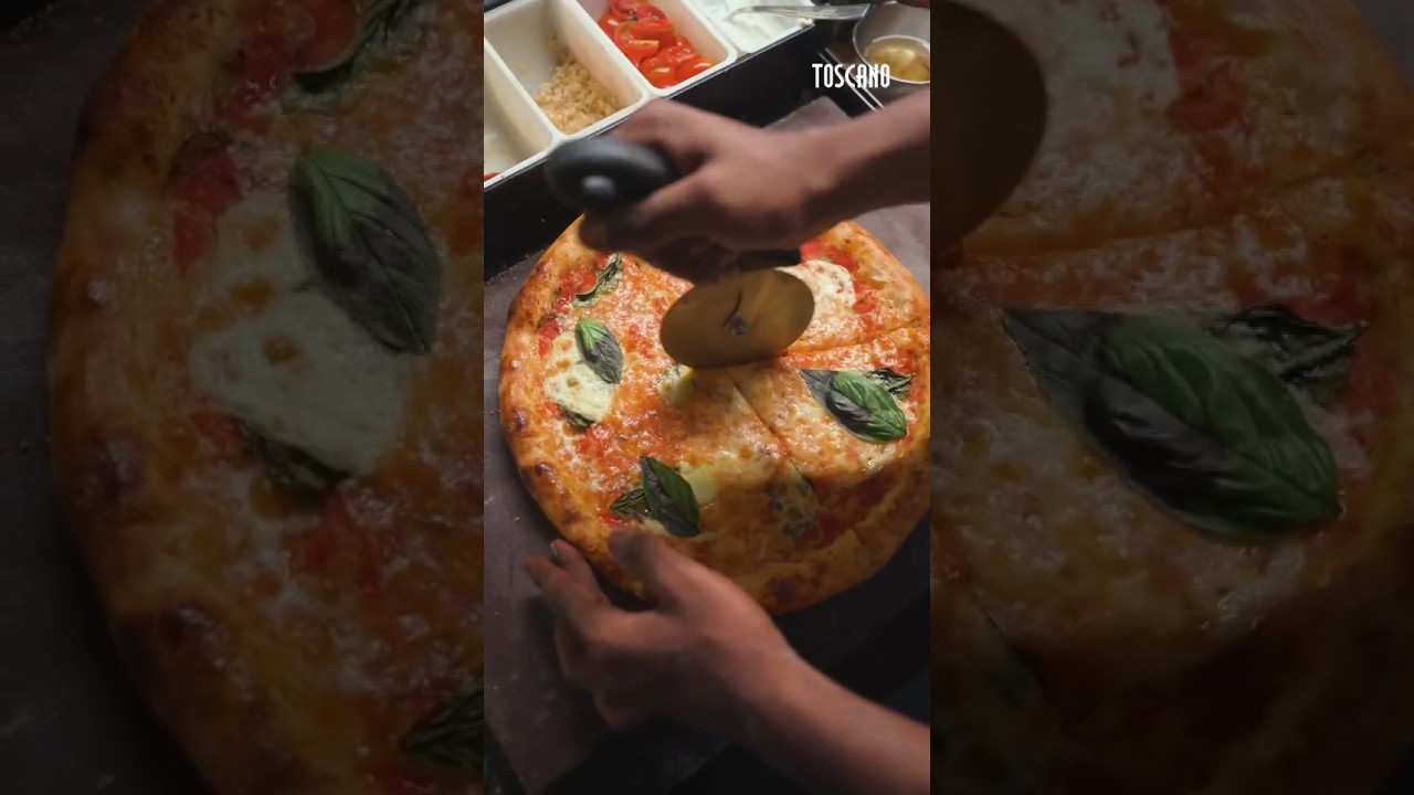 This Is How Real Italian Pizza Is Made 🍕 | Toscano’s Signature Style