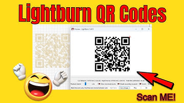 Instantly Create QR Codes in Lightburn & Image Steps too! #lasers
