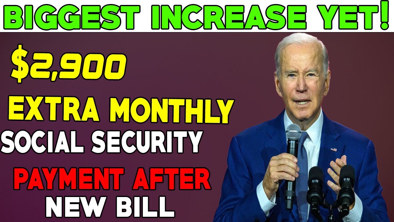 Biggest Increase Yet 2 900 Extra In Monthly Social Security Payments Biggest increase yet 2 900 extra in monthly social security payments