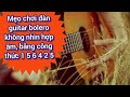 Hướng Dẫn Guitar XUÂN NÀY CON KHÔNG VỀ #boleroguitar #vonghoathanhguitar