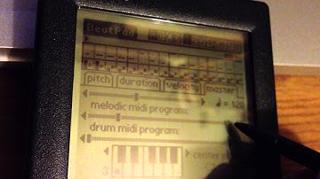 BeatPad and Shruthi-1