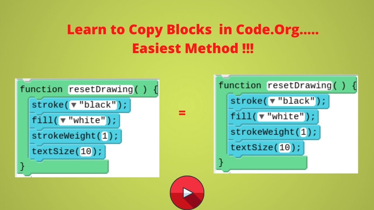 code blocks org