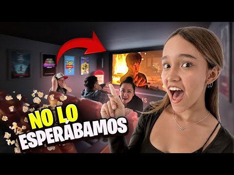 HAGO UN CINE EN MI CASA para VER EL FINAL DE STRANGER THINGS