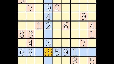 How to Solve New York Times Sudoku Hard April 8, 2023