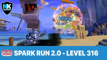 Angry Birds Transformers - Spark Run Series - Level 316 - Featuring Lockdown