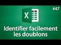 Excel 2016  identifier les doublons facilement  tuto 47