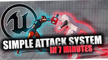 Simple Attack System in 5 MINUTES | Unreal Engine 5