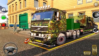 Army Cargo Truck Driving Simulator Game 2021 - Android Gameplay screenshot 4