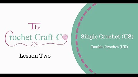 Learn Crochet: Master the Single and Double Crochet Stitch!