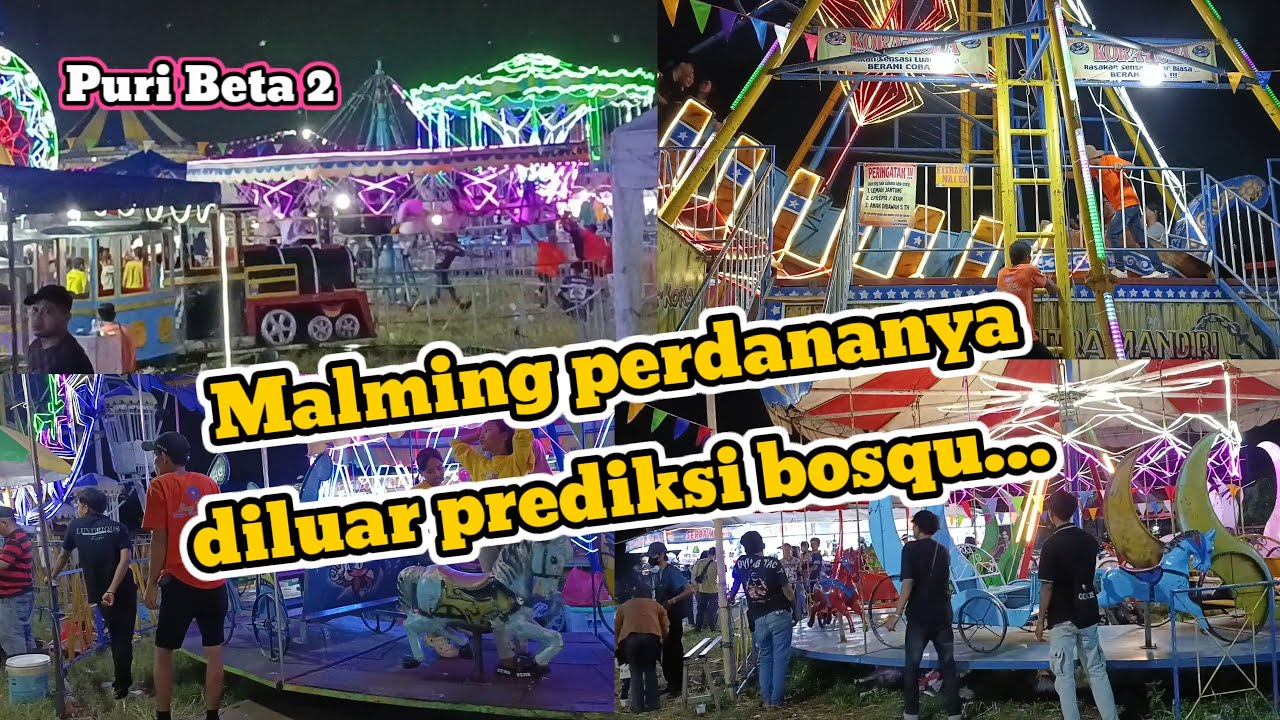 Malam Perdana Pasar Malam KPM 01 & KPM 03 || puri beta 2 @agusroychannel 