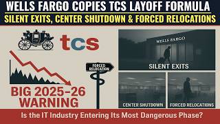 TCS Started It—Now Wells Fargo Is Copying Same Playbook: Silent Layoffs,  & Forced Relocations