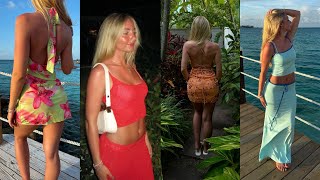 ASMR | Vacation Outfits 🩵🍊🌴🌺 