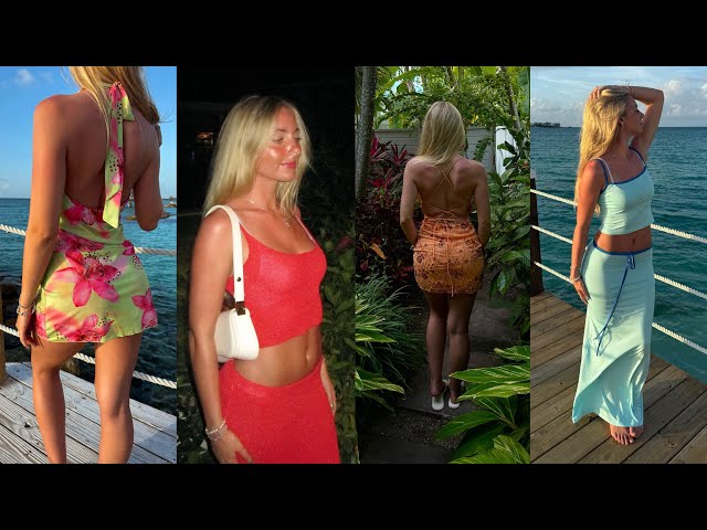 ASMR | Vacation Outfits 🩵🍊🌴🌺 