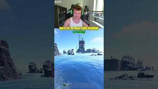 Solo VS 30 Man Zerg Raid 😳😈 #oilrats #rust #shorts